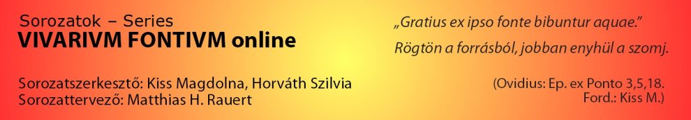 Vivarium Fontium online banner